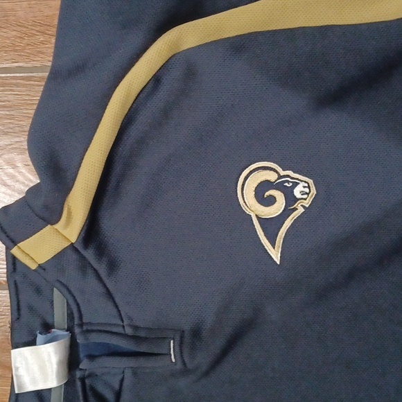 Vintage St. Louis Rams Lg navy/gold pullover jacket - Picture 2 of 9